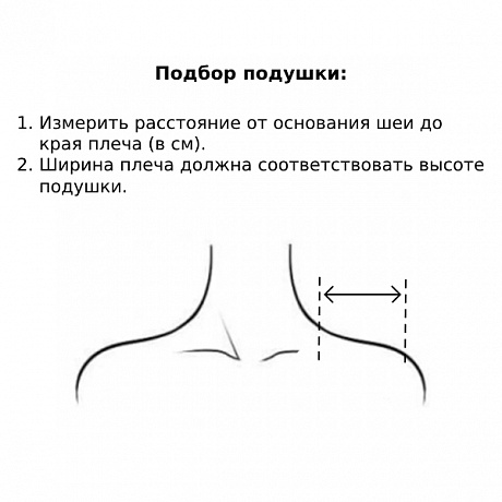 Подушка ортопедическая Экотен с эффектом памяти Lum F-501 CO-04 35х56 см в коробке. Изображение 3 из 3