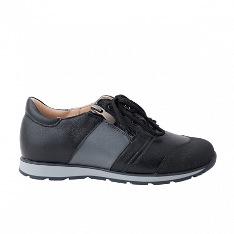 Кроссовки ортопедические Твики для мальчиков TW-451-1 черный/серый. Изображение 2 из 4